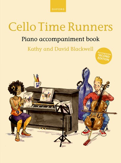 Vorderes Coverbild Cello Time Runners - Piano Accompaniment Book