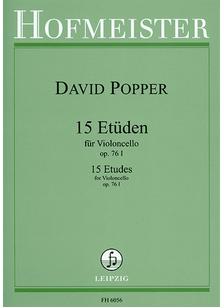 Vorderes Coverbild 15 Etüden, op. 76, Heft 1