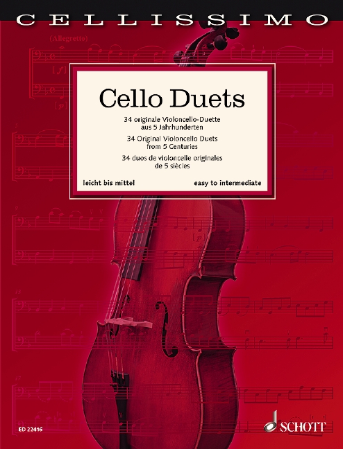 Vorderes Coverbild Cello Duets