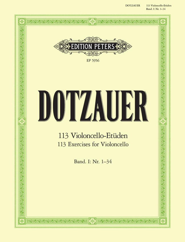 Anderes Coverbild 113 Violoncello-Etüden - Heft 1: Nr. 1 -34