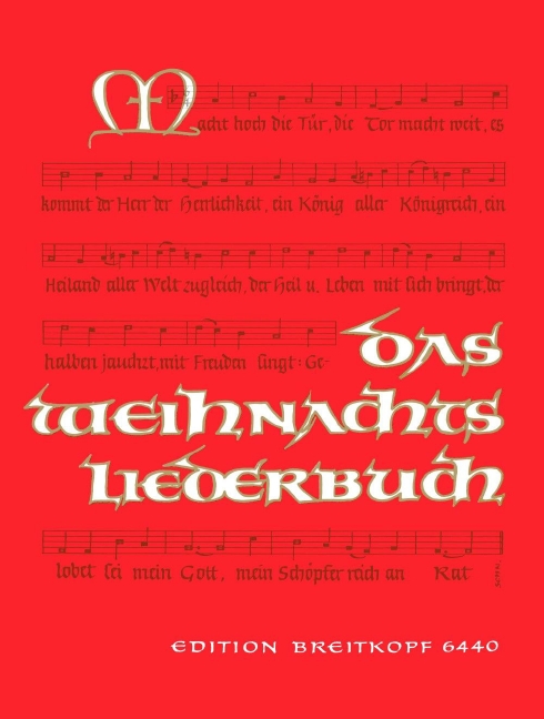 Anderes Coverbild Das Weihnachtsliederbuch