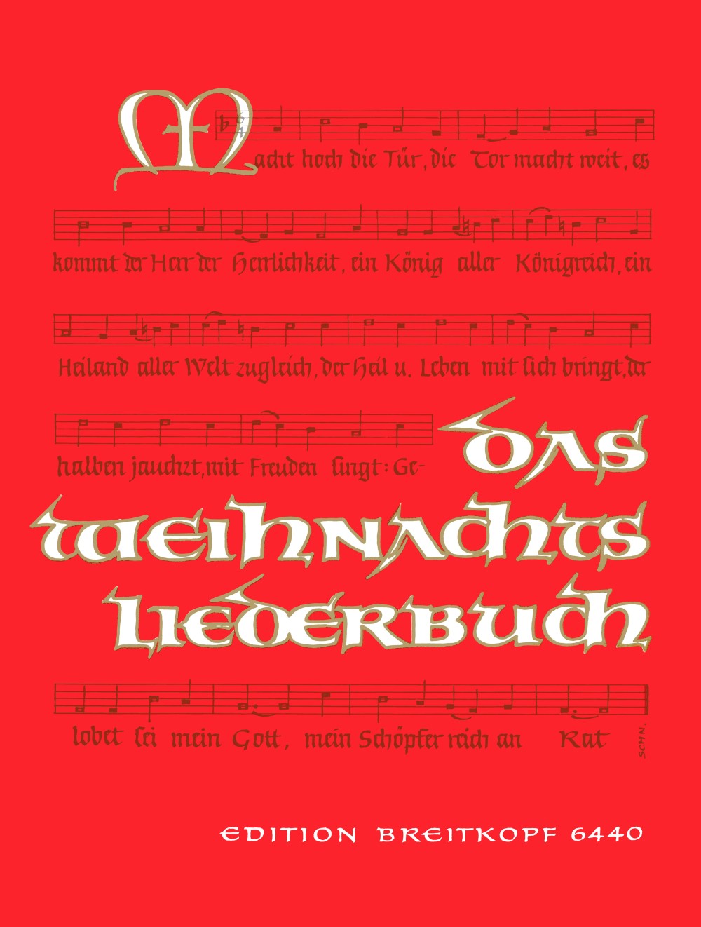 Anderes Coverbild Das Weihnachtsliederbuch