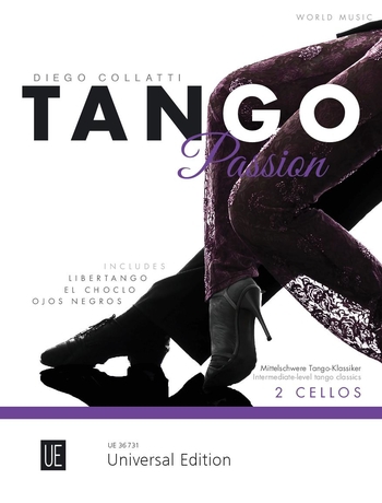 Vorderes Coverbild Tango Passion Cello Duets für 2 Violoncelli