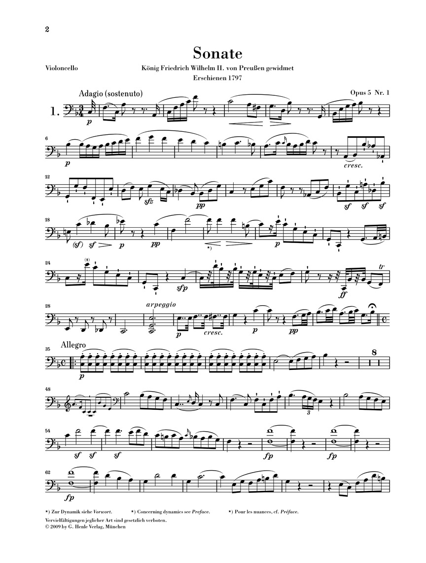 Anderes Coverbild Sonaten für Klavier und Violoncello