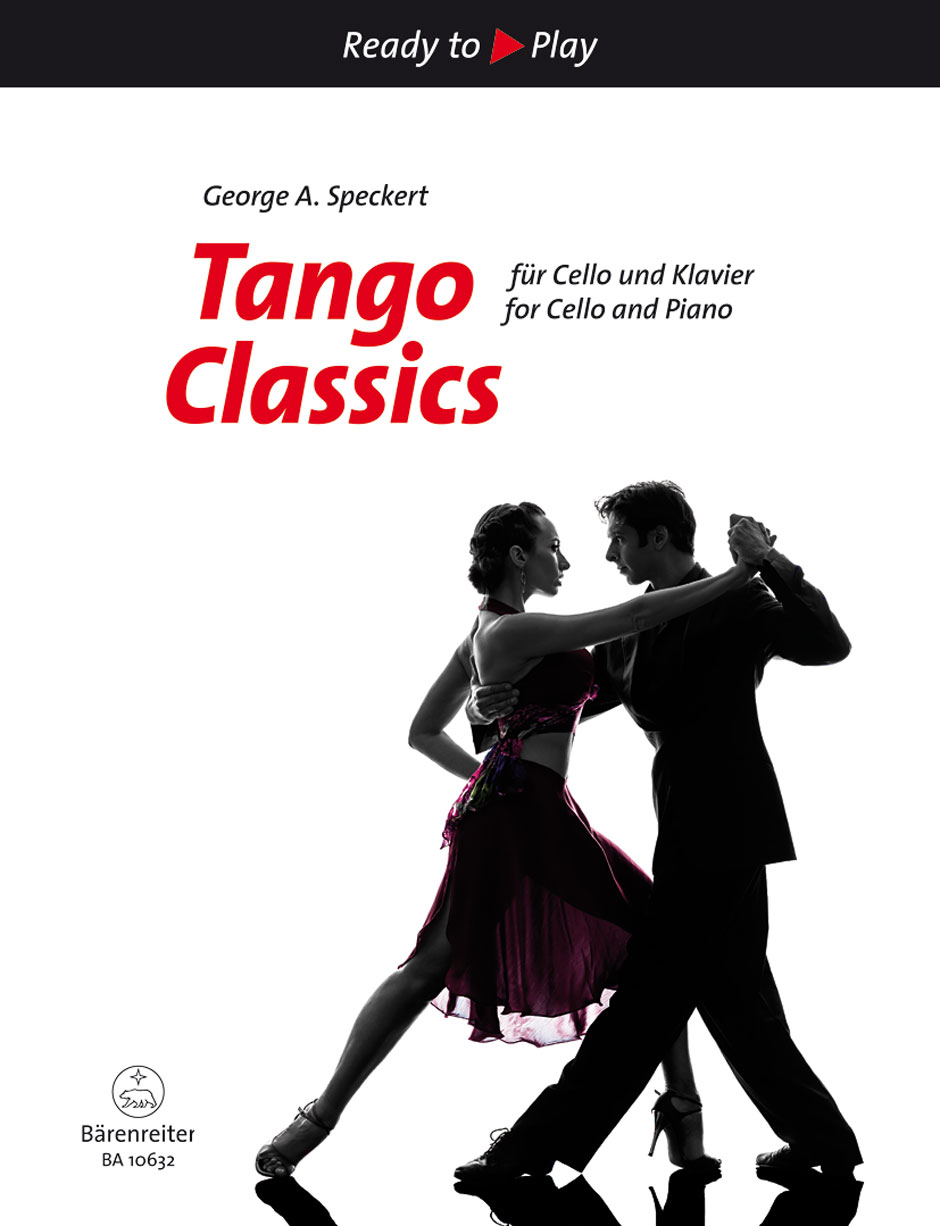 Vorderes Coverbild Tango Classics für Cello und Klavier