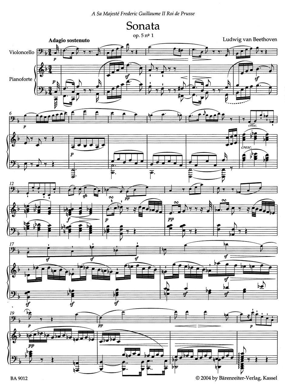Anderes Coverbild Sonaten für Klavier und Violoncello