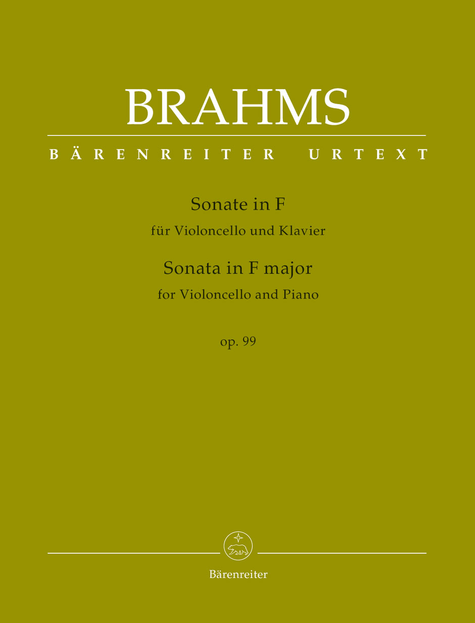 Vorderes Coverbild Sonate für Violoncello und Klavier F-Dur op. 99