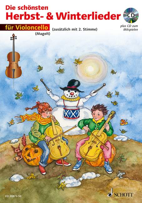 Vorderes Coverbild Die schönsten Herbst- und Winterlieder