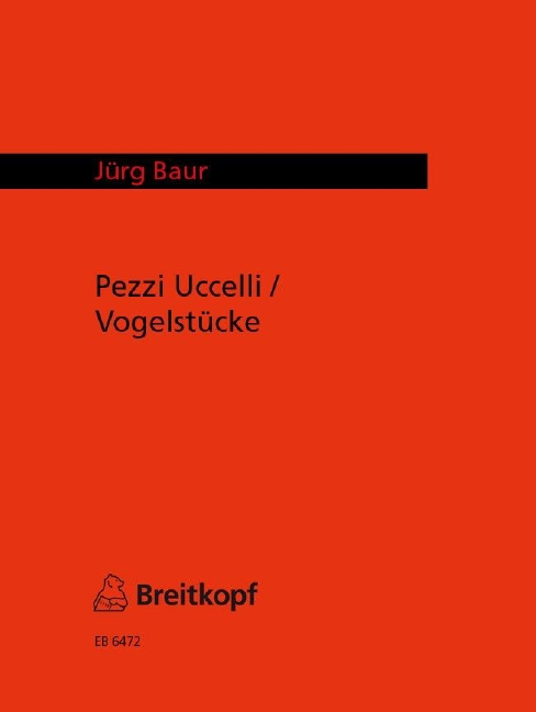 Anderes Coverbild Pezzi Uccelli/Vogelstücke