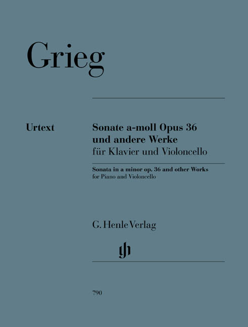 Vorderes Coverbild Sonate a-moll op. 36 und andere Werke für Klavier und Violoncello