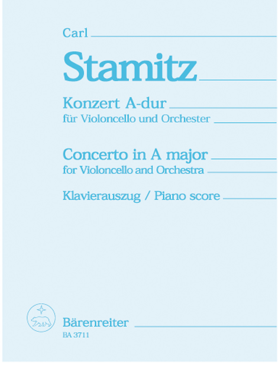 Vorderes Coverbild Konzert für Violoncello und Orchester Nr. 2 A-Dur