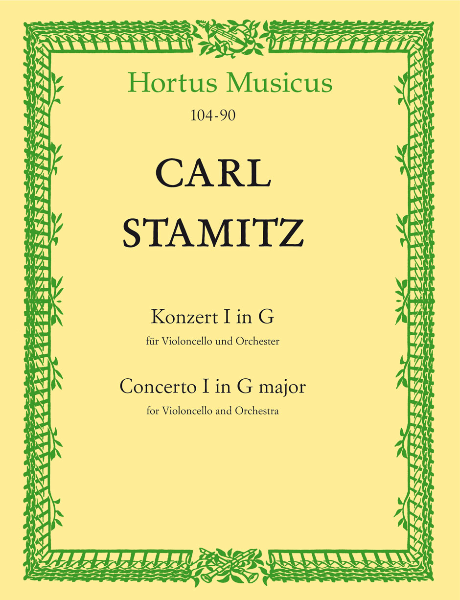 Vorderes Coverbild Konzert für Violoncello und Orchester Nr. 1 G-Dur