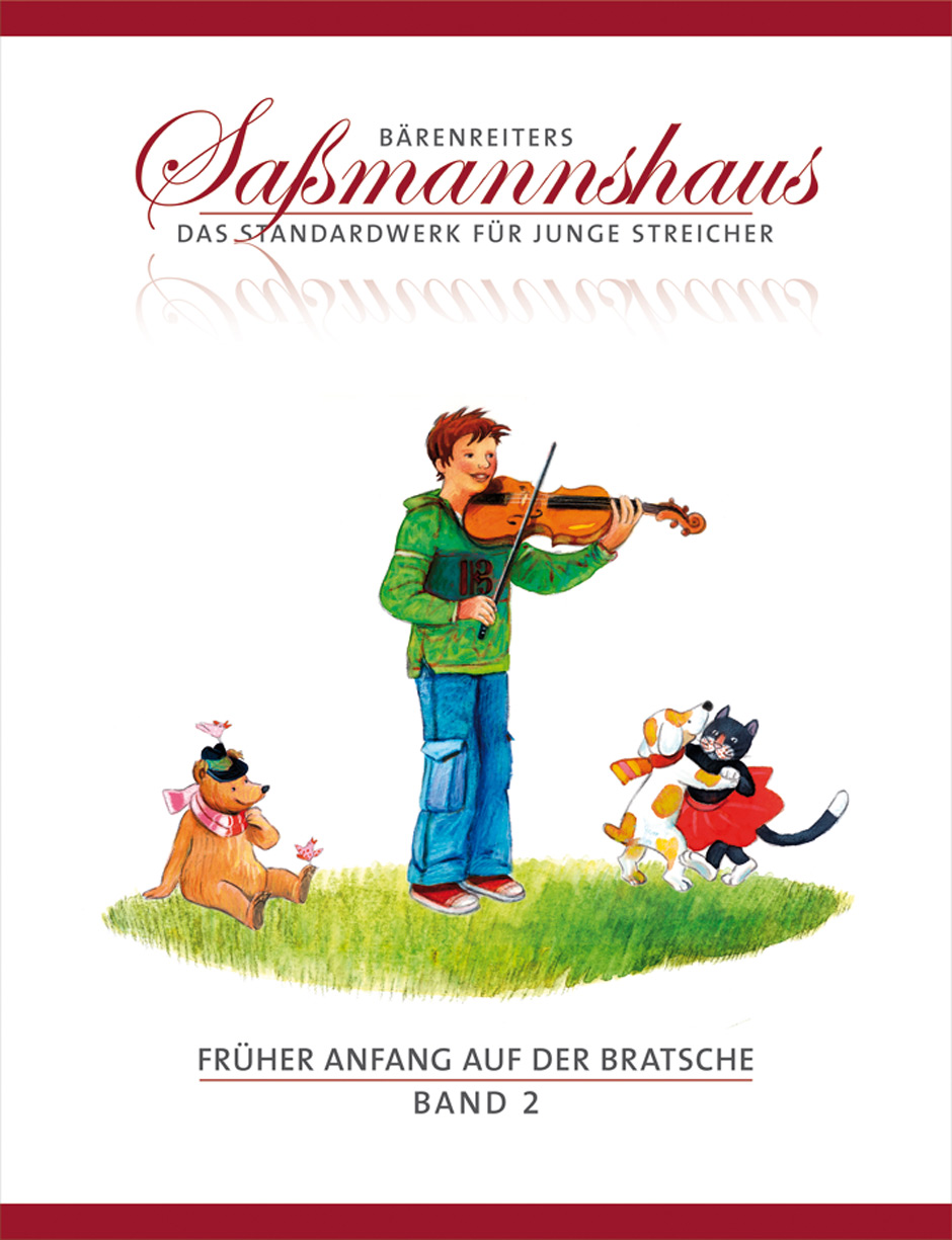 Vorderes Coverbild Früher Anfang auf der Bratsche, Band 2