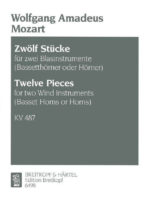 Anderes Coverbild 12 Duos KV 487 (496a)