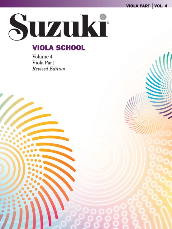 Vorderes Coverbild Suzuki Viola School, Volume 4