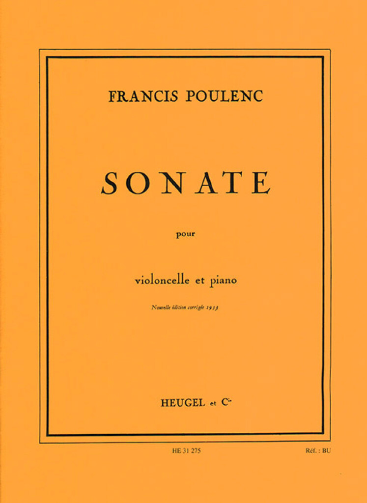 Vorderes Coverbild Sonate op. 143