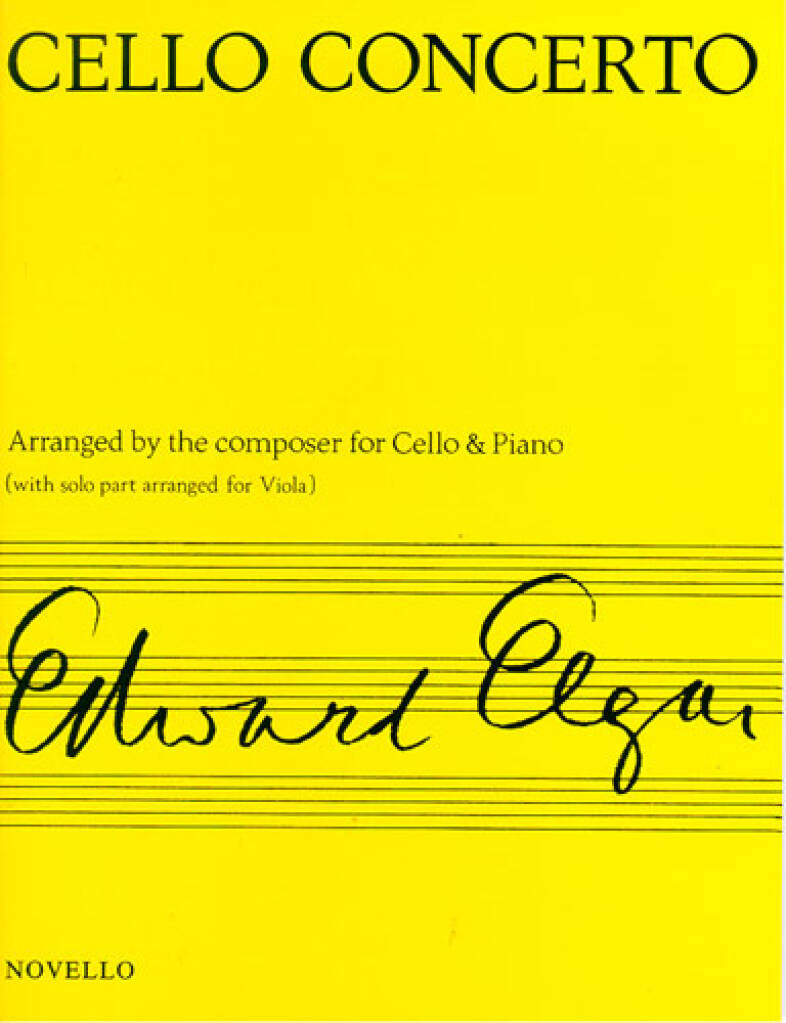 Vorderes Coverbild Concerto for Cello Op. 85