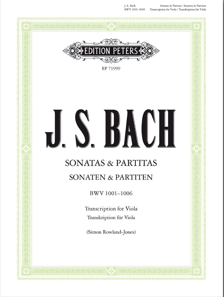 Vorderes Coverbild Sonatas and Partitas BWV 1001–1006
