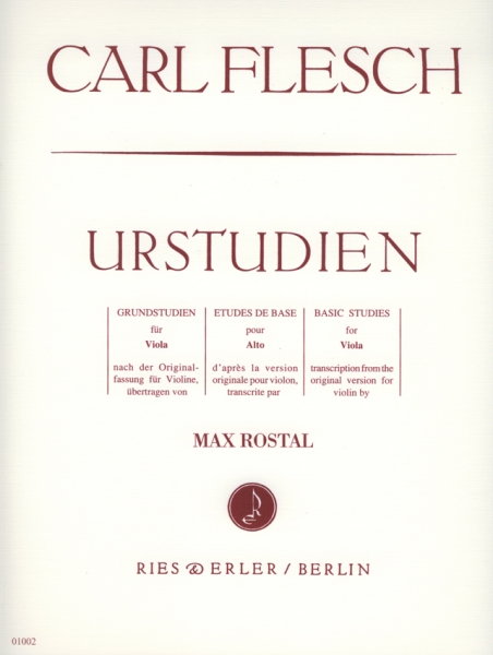 Vorderes Coverbild Urstudien für Viola