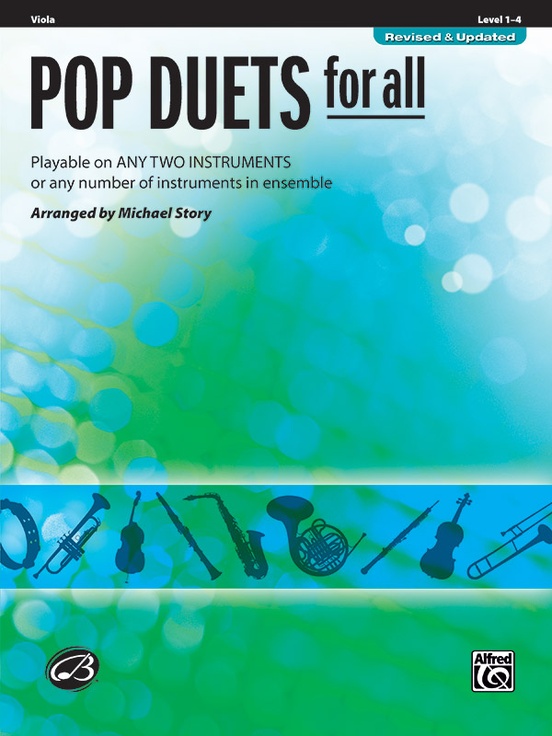 Vorderes Coverbild Pop Duets for All - Viola