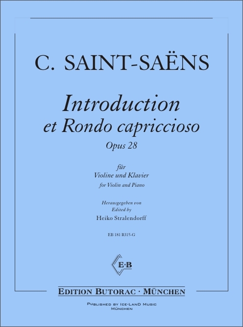 Vorderes Coverbild Introduction et Rondo capriccioso op. 28