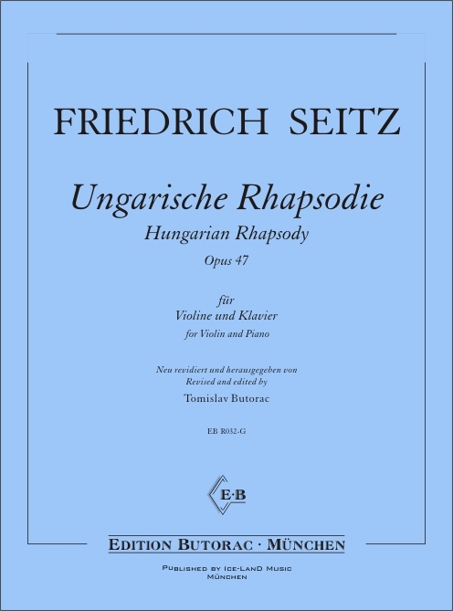 Vorderes Coverbild Ungarische Rhapsodie op. 47