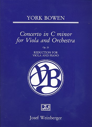 Vorderes Coverbild Konzert für Viola und Orchester c-Moll op.25