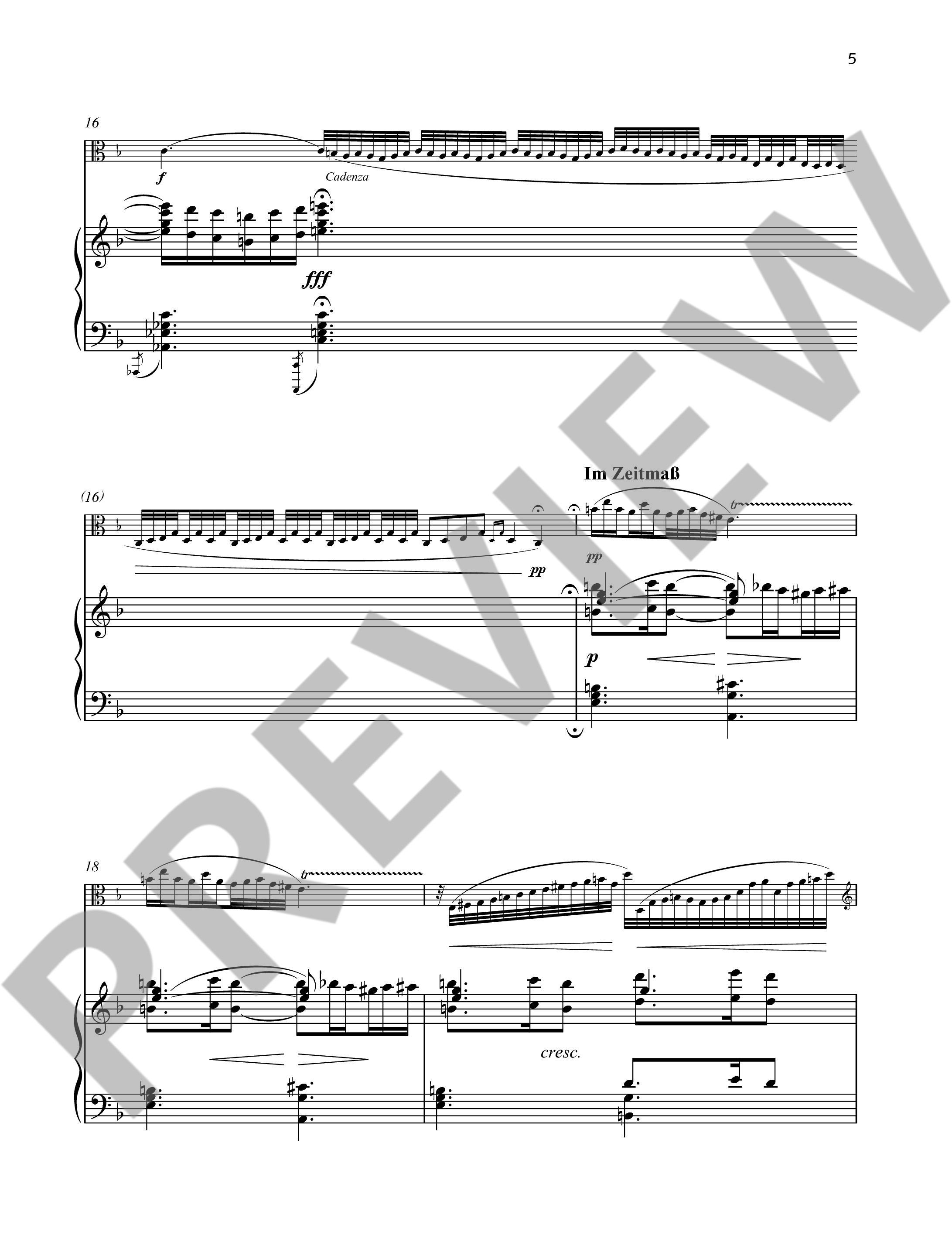 Anderes Coverbild Sonate für Bratsche und Klavier F-Dur op. 11/4
