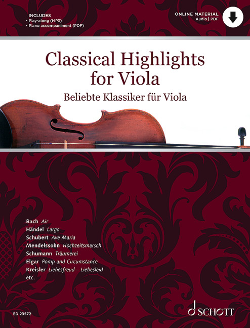 Vorderes Coverbild Beliebte Klassiker für Viola