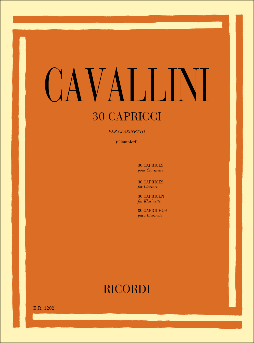 Anderes Coverbild 30 Capricen