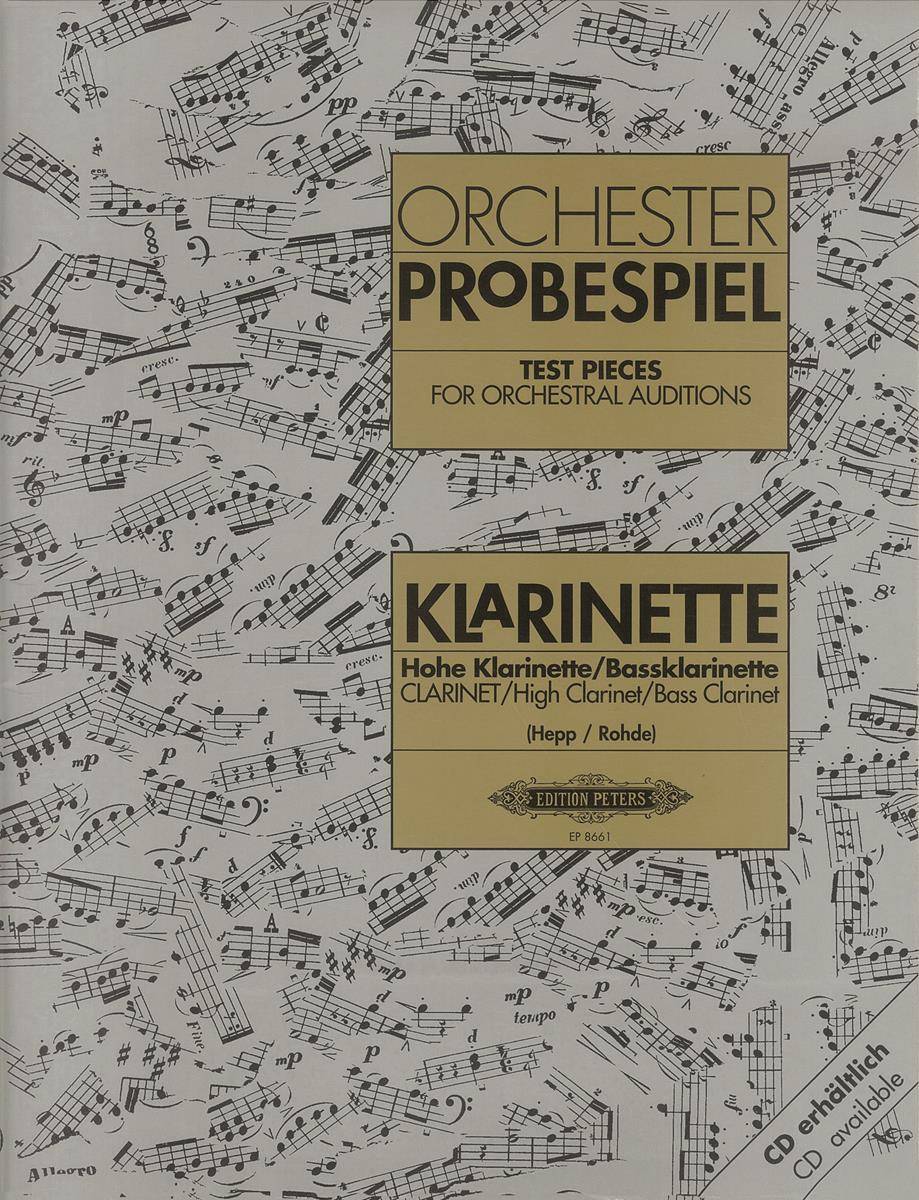 Anderes Coverbild Orchesterprobespiel: Klarinette / Hohe Klarinette / Bassklarinette