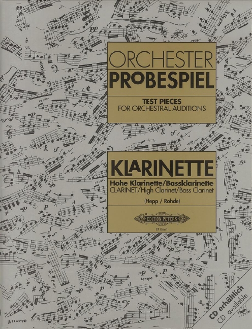Anderes Coverbild Orchesterprobespiel: Klarinette / Hohe Klarinette / Bassklarinette