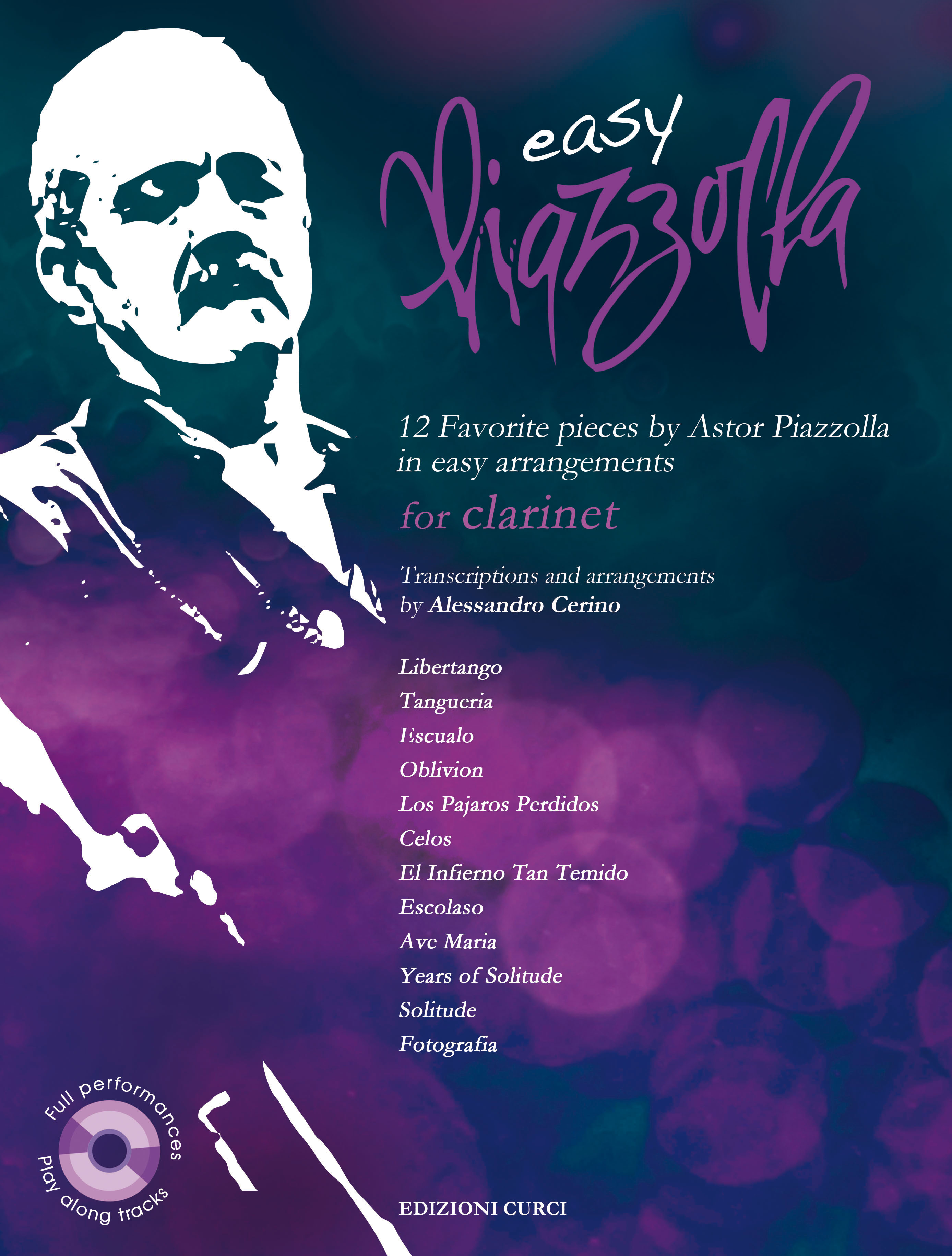 Vorderes Coverbild Easy Piazzolla for Clarinet