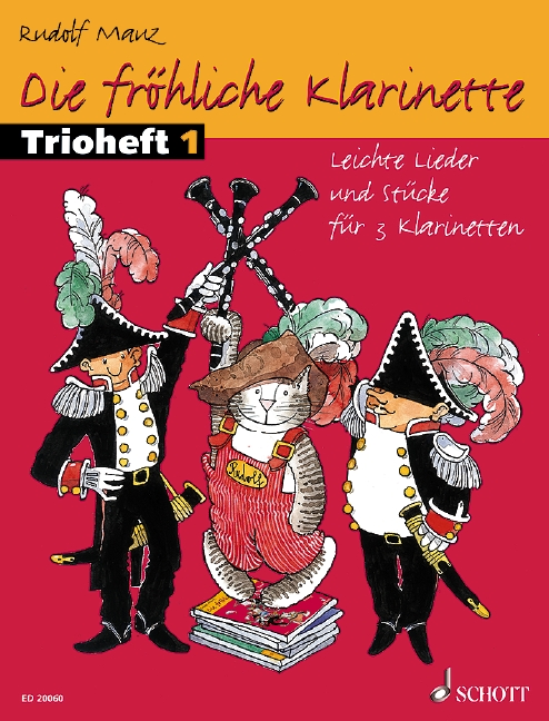 Vorderes Coverbild Die fröhliche Klarinette - Trioheft 1