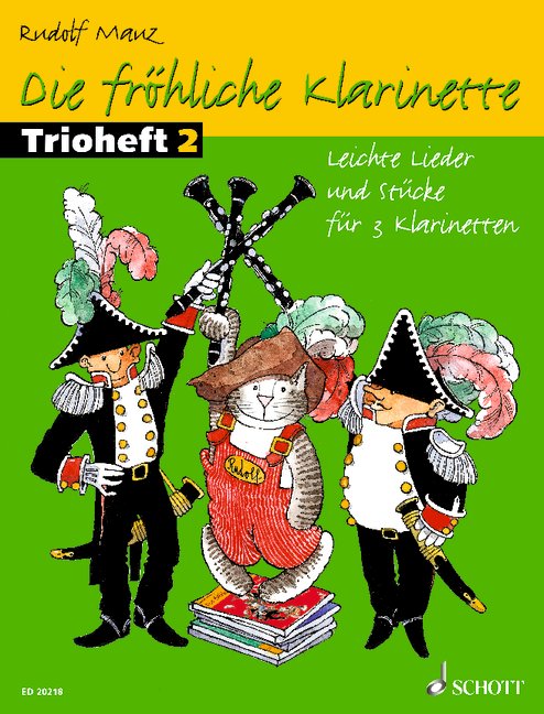 Anderes Coverbild Die fröhliche Klarinette - Trioheft 2