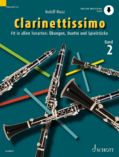 Vorderes Coverbild Clarinettissimo Band 2