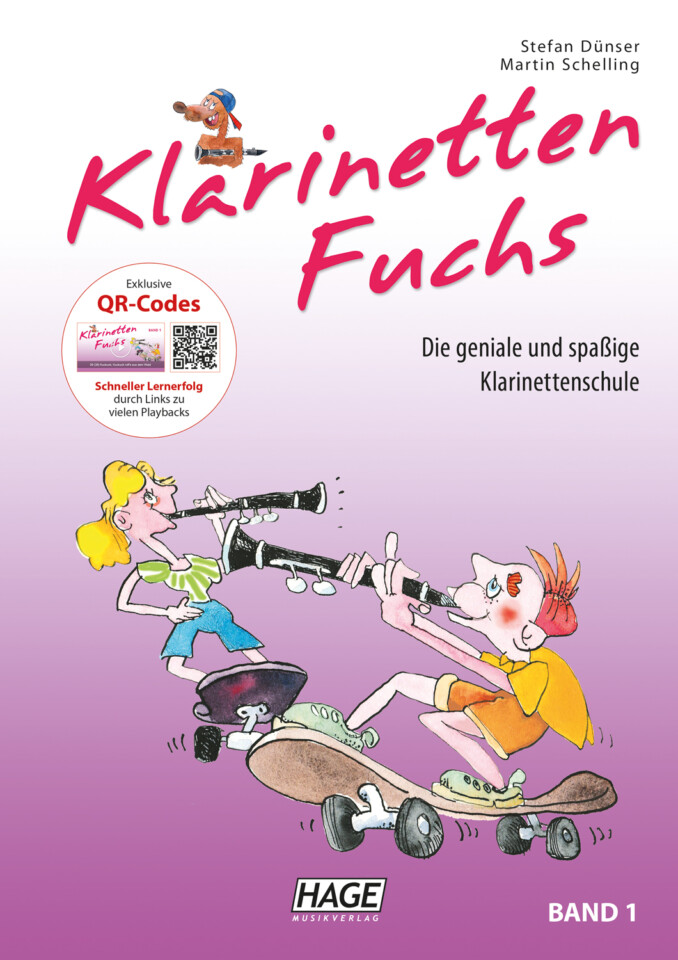 Vorderes Coverbild Klarinetten Fuchs Band 1