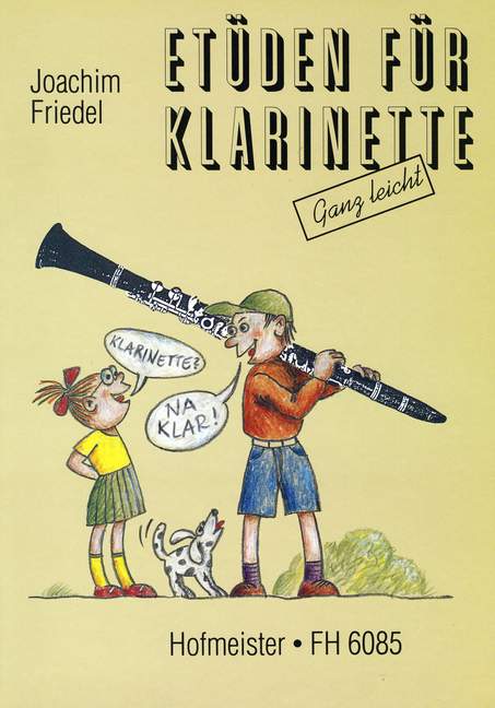 Vorderes Coverbild Klarinette? Na klar! - Etüden
