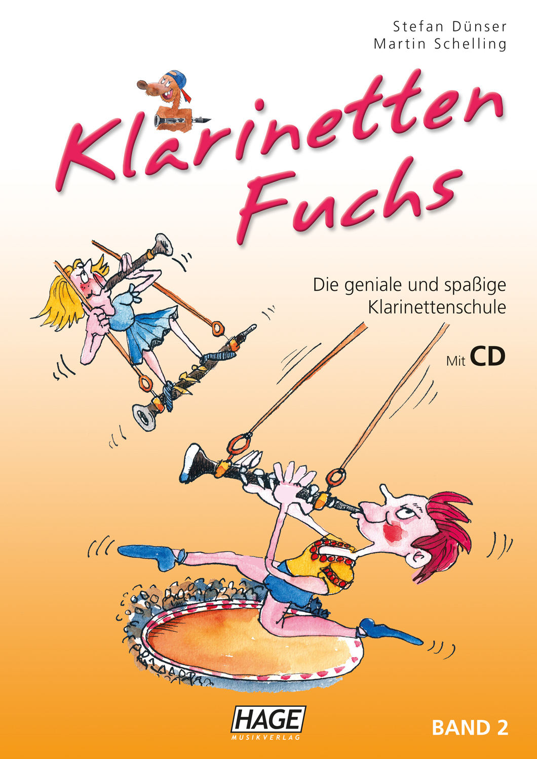 Vorderes Coverbild Klarinetten Fuchs Band 2