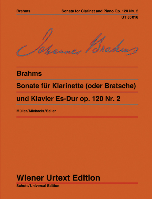 Vorderes Coverbild Sonate Es-Dur op. 120/2