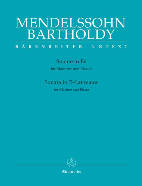 Anderes Coverbild Sonate für Klarinette und Klavier Es-Dur