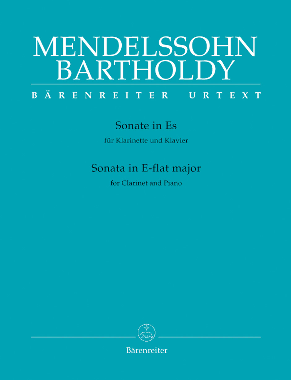 Vorderes Coverbild Sonate für Klarinette und Klavier Es-Dur