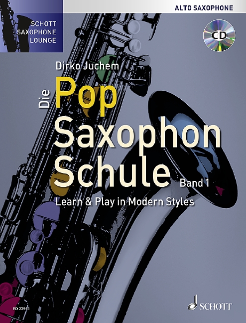 Vorderes Coverbild Die Pop Saxophon Schule Band 1