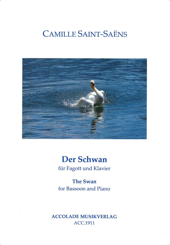 Vorderes Coverbild Le Cygne (Der Schwan) für Fagott und Klavier op. 168