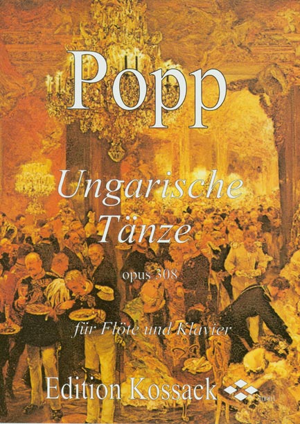 Vorderes Coverbild Ungarische Tänze op. 308