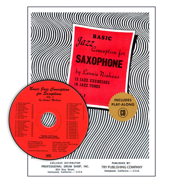 Vorderes Coverbild Basic Jazz Conception for Saxophone Volume 1