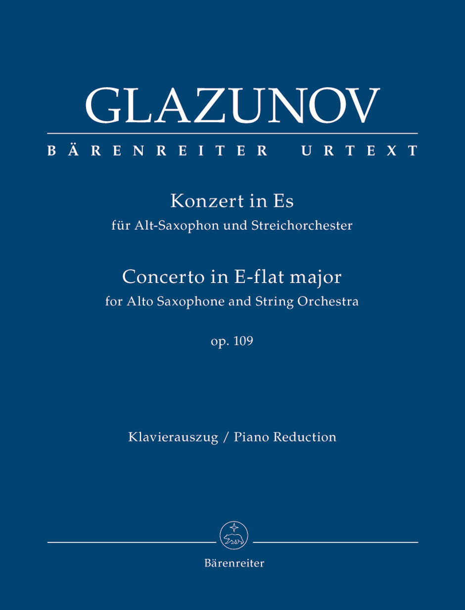 Anderes Coverbild Konzert für Alt-Saxophon und Streichorchester Es-Dur op. 109