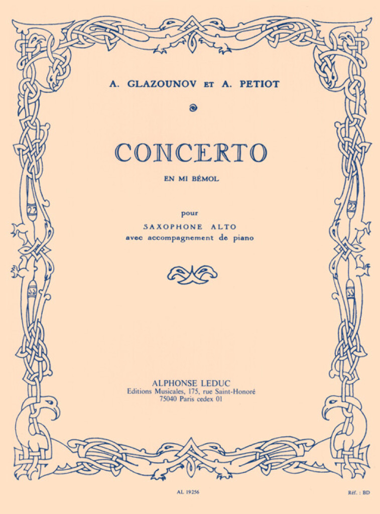 Anderes Coverbild Konzert für Altsaxophon und Streichorchester Es-Dur op. 109