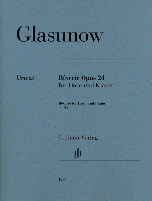 Vorderes Coverbild Reverie op. 24 für Horn und Klavier