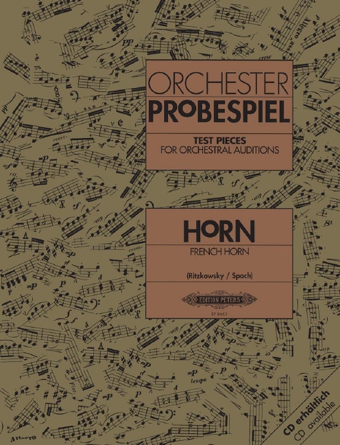 Vorderes Coverbild Orchesterprobespiel: Horn / Wagner-Tuba